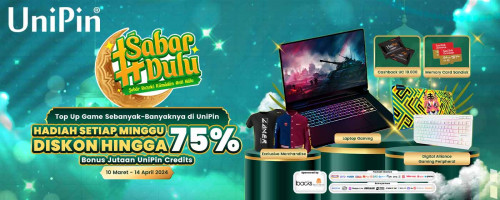 #SABARDULU – Sebar Rejeki Ramadan Anti Halu Bareng UniPin!